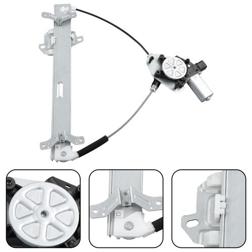 741-305 Front Right Window Regulator w/ motor For Honda Accord 2 Door 2003-2007