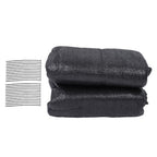4FT by 25FT Heavy Duty Garden Privacy Fence Barrier Net With Zip Ties