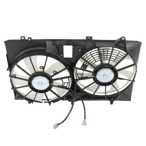 Radiator Condenser Cooling Fan Assembly For Toyota Sienna Lexus RX350 2011-2016
