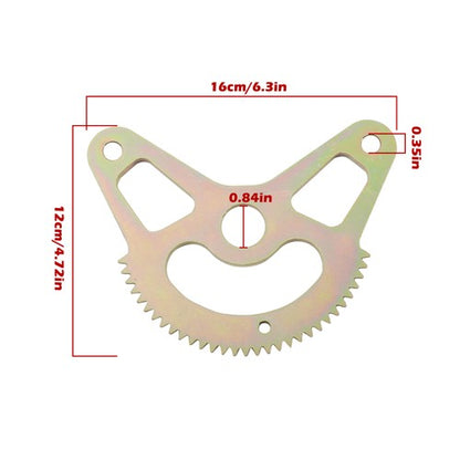 Mower Steering Gear Segment 16" For MTD Cub-Cadet XT1 GT LT XT2 S LX 717-05225C