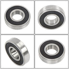 4Pcs 63/28-2RS Bearings 28×68×18mm Double Rubber Seals Deep Groove Ball Bearing