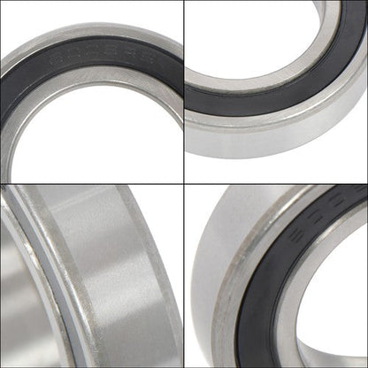 10Pcs 6008-2RS Bearings 40×68×15mm Double Rubber Seals Deep Groove Ball Bearing
