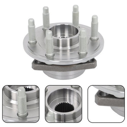 4pc Front Rear Wheel Bearing Hub Kit For Cadillac SRX 2010 2011 2012 2013-2016
