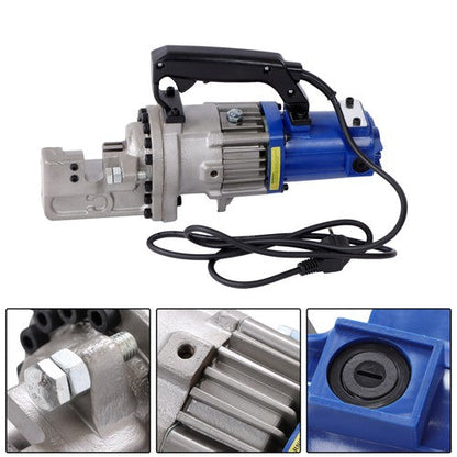 Electric Hydraulic Rebar Cutter Tool RC-22mm 1350W 7/8'' 7# Heavy Duty 50/60HZ