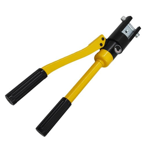 16 MT Hydraulic Wire Terminal Crimper Battery Cable Lug Crimping Tool W/Dies
