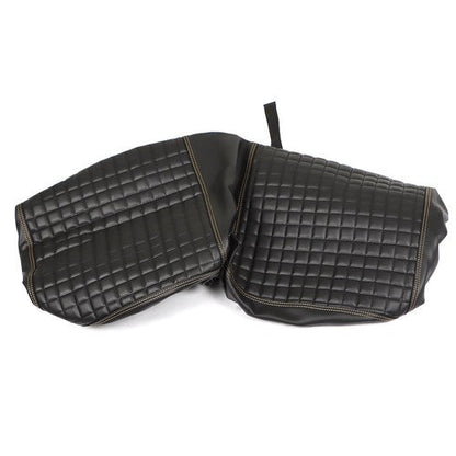 For Club Car Precedent Seat Cushion Black Golf Cart Diamond Seat Cover Kit