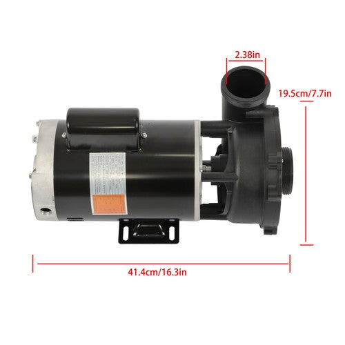 Spa & Hot Tub Pump Repair Parts 3721221-1D 56Y Frame 230 V 2-Speed 3 HP Spa Pump