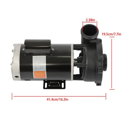 Spa & Hot Tub Pump Repair Parts 3721221-1D 56Y Frame 230 V 2-Speed 3 HP Spa Pump