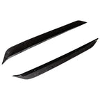 4PCS Carbon Fiber Front Bumper Side Blade Canard Fin For 22-24 Subaru WRX VB S4