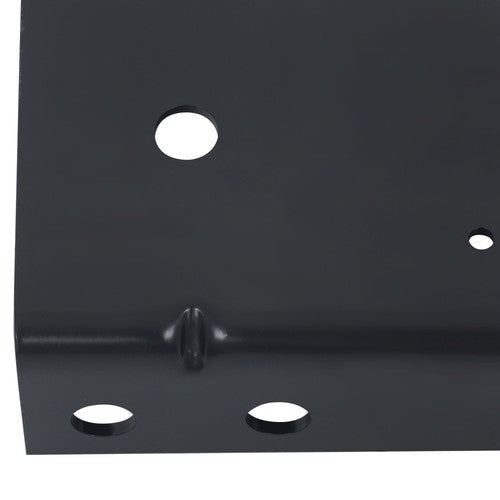 Step Rear Bumper Without Sensor Hole Black Steel Fit For Chevrolet S10 1998-2004