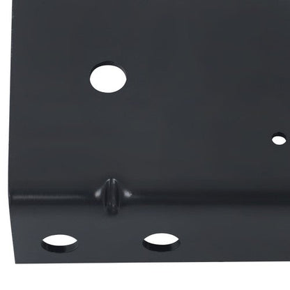 Step Rear Bumper Without Sensor Hole Black Steel Fit For Chevrolet S10 1998-2004