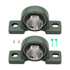 2 Pack UCP210-32 Pillow Block Mounted Ball Bearing 2" Bore Self Aligning New