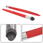 Hay Bale Spear 39" 3000 lbs Capacity Spike Fork for Tractors Loaders 2pcs