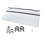 KT16FULL T316 For KAWASAKI TERYX 2 & 4 seater 2016+UTV Windshields 3/16"