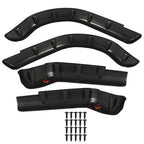 4pcs Fender Flares With Screws Front Rear For Club Car DS Golf Cart 1994-Up