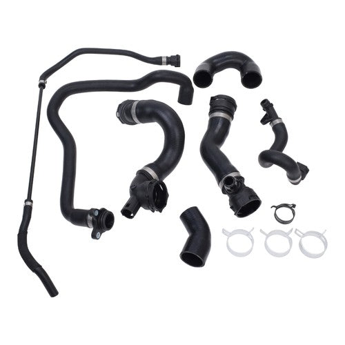 7 Hoses Radiator Coolant Water Hose Pipe Kit Fit For 07-11 BMW E90 128i 328i N51
