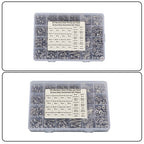 700 Pack Stainless Steel nut and bolt combination kit 4-40#6-32#8-32#10-24