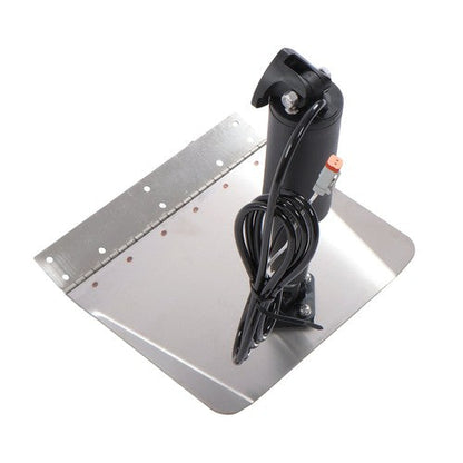 15001-101 9"x12" Standard Boat Trim Tab Kit 12V No Switch For 16-25 Foot Vessels