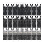 48PCS Metal Wood Universal Oscillating Multitool Quick Release Saw Blades Kit