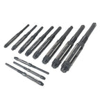 Adjustable 11Pcs Hand Reamers A-K, H4-H14, 15/32 to 1-1/2, HSS 6 Blades