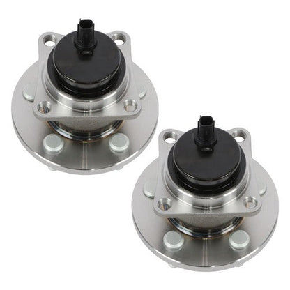2x Wheel Hubs Bearings Assembly Rear FWD For Toyota Corolla Matrix Pontiac Vibe