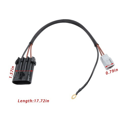 Fuel Solenoid Harness Plug 6736515 For Bobcat A300 S300 T250 T300 Kubota V3300