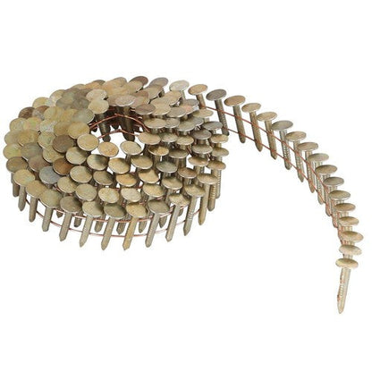 0.12 * 7 / 8 inch, 3600 full round head roof nails, 15 degree inclined coil