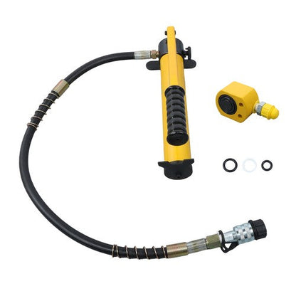 10T Mini Hydraulic Cylinder Jack Porta Power Ram CP-180 Manual Hydraulic
