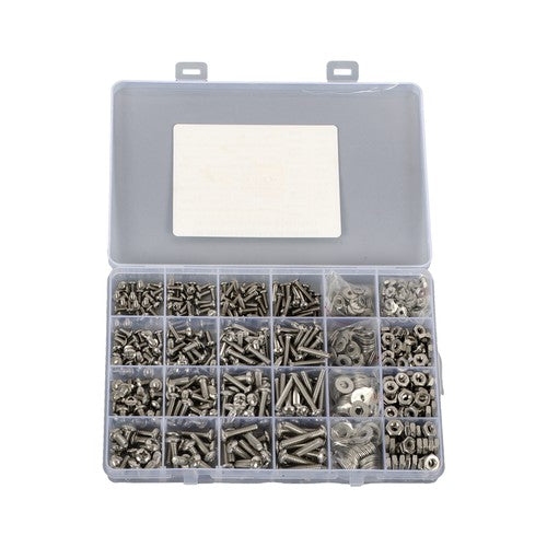 700 Pack Stainless Steel nut and bolt combination kit 4-40#6-32#8-32#10-24
