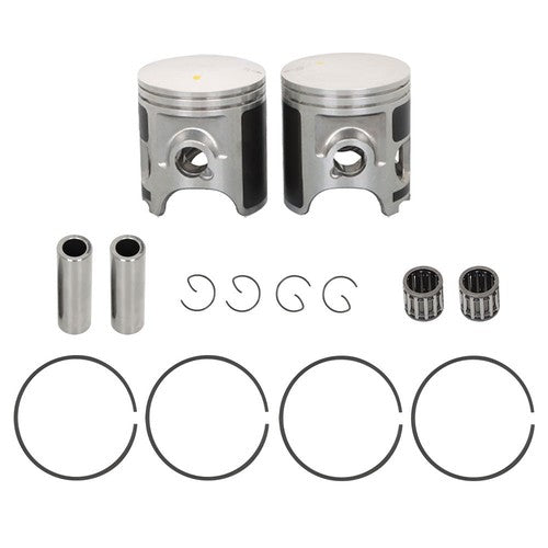 Fit For Yamaha Rd350 1973-1975 Cylinder Rebuild Kit Pistons Rings Pins
