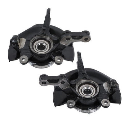 2Pcs Front Steering Knuckle & Wheel Hub Bearing Assembly For Honda CR-V 2007-09