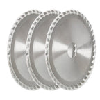 3 Pack 4.5-inch 40 Tooth Alloy Steel Cutting Saw Blade With 7/8-inch Arbor NEW
