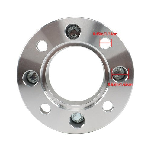 For Suzuki Silver 2Pcs Wheel Spacers 4x110 1.5" 74mm Hub Bore M10x1.25