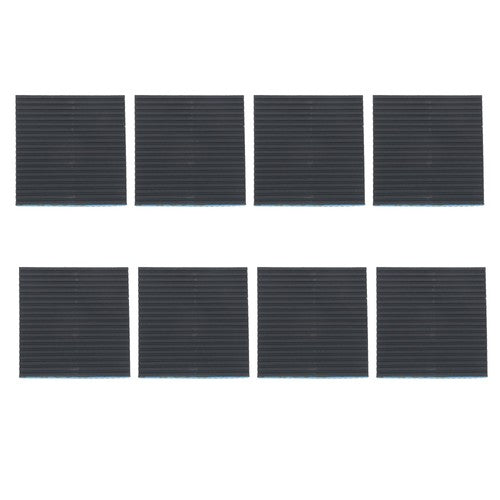 Heavy Duty 4"x4"x7/8" Anti Vibration Mats 8 Pack with EVA Layer