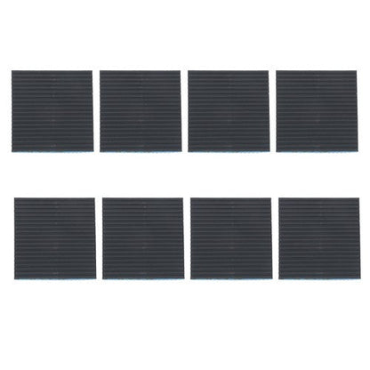 Heavy Duty 4"x4"x7/8" Anti Vibration Mats 8 Pack with EVA Layer