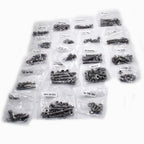 For Yamaha YFZ350 Banshee Polished Stainless Steel ATV Bolt Screw Kit 659 Piece