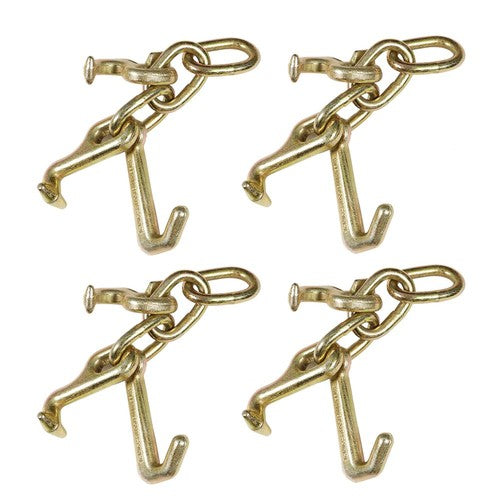 4 Hook Tow Truck Car Hauler Trailer Auto Body Frame Hook WLL 4,700lb US