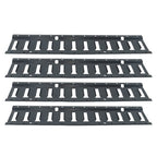 Bolt-On E Track Kit 4 Pack 2FT Universal Carbon Steel Trailer Cargo Control