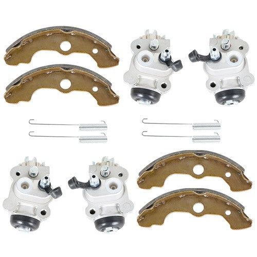 For Honda Foreman 450 TRX450 TRX450ES 4× Brake Wheel Cylinders with Shoes