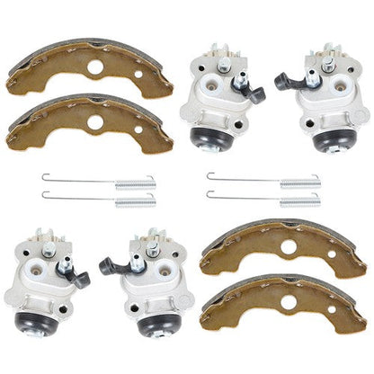 For Honda Foreman 450 TRX450 TRX450ES 4× Brake Wheel Cylinders with Shoes