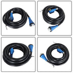 50 Amp 30ft Generator Extension Cord & Power Inlet Box Power Combo Kit