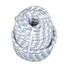 3/4" x 120' Double Braided Polyester Rope 3200 Lbs Breaking Strength For Swing
