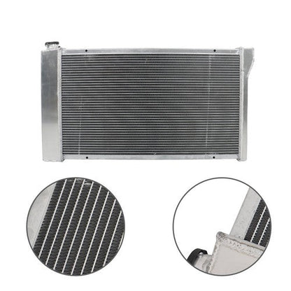 CC369 For Chevy C10/20/30 Pickup Suburban 1967 1968-72 4 Row Radiator+Fan Shroud