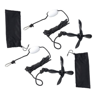 2-Pack Folding Anchor Set 0.7kg Black For Grapnel Boat Marine Kayak