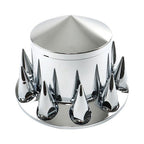 33mm Spiked Axle Cover Set Rear Axle Complete Wheel Cover Fits For Semi Truck