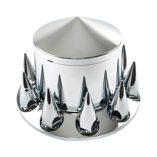 33mm Spiked Axle Cover Set Rear Axle Complete Wheel Cover Fits For Semi Truck