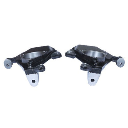 Black 2" Drop Lowering Spindles For Chevy GMC Silverado Sierra 1500 1999-2006