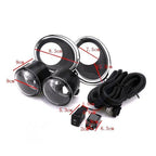 For Nissan Rogue Sport 2017-2019 Fog Lights Lamp Bulb+Switch+Harness+Cover Set
