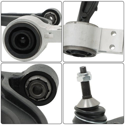 For Ford Taurus Flex Lincoln 10Pcs Front Lower Control Arms Sway Bars Tie Rods