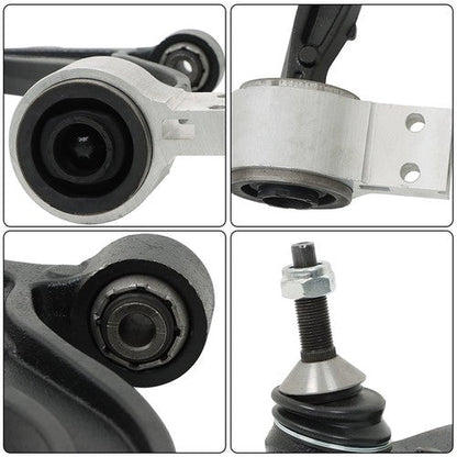 For Ford Taurus Flex Lincoln 10Pcs Front Lower Control Arms Sway Bars Tie Rods
